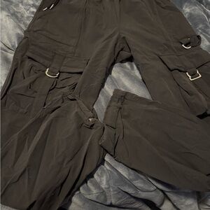 ALO Yoga Black Cargo Joggers remix pants size medium